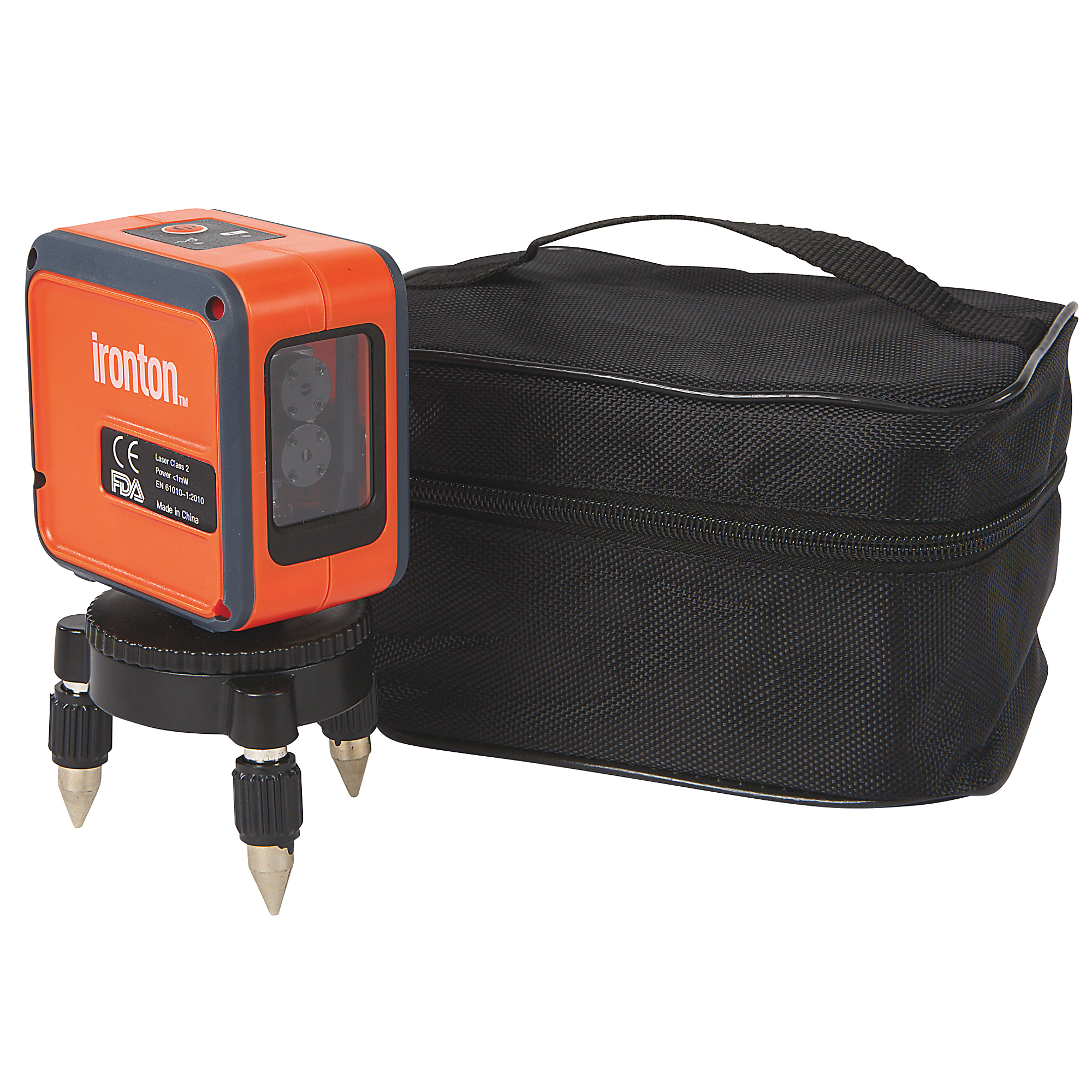 Ironton 30ft. Self-Leveling Cross Line Laser Level